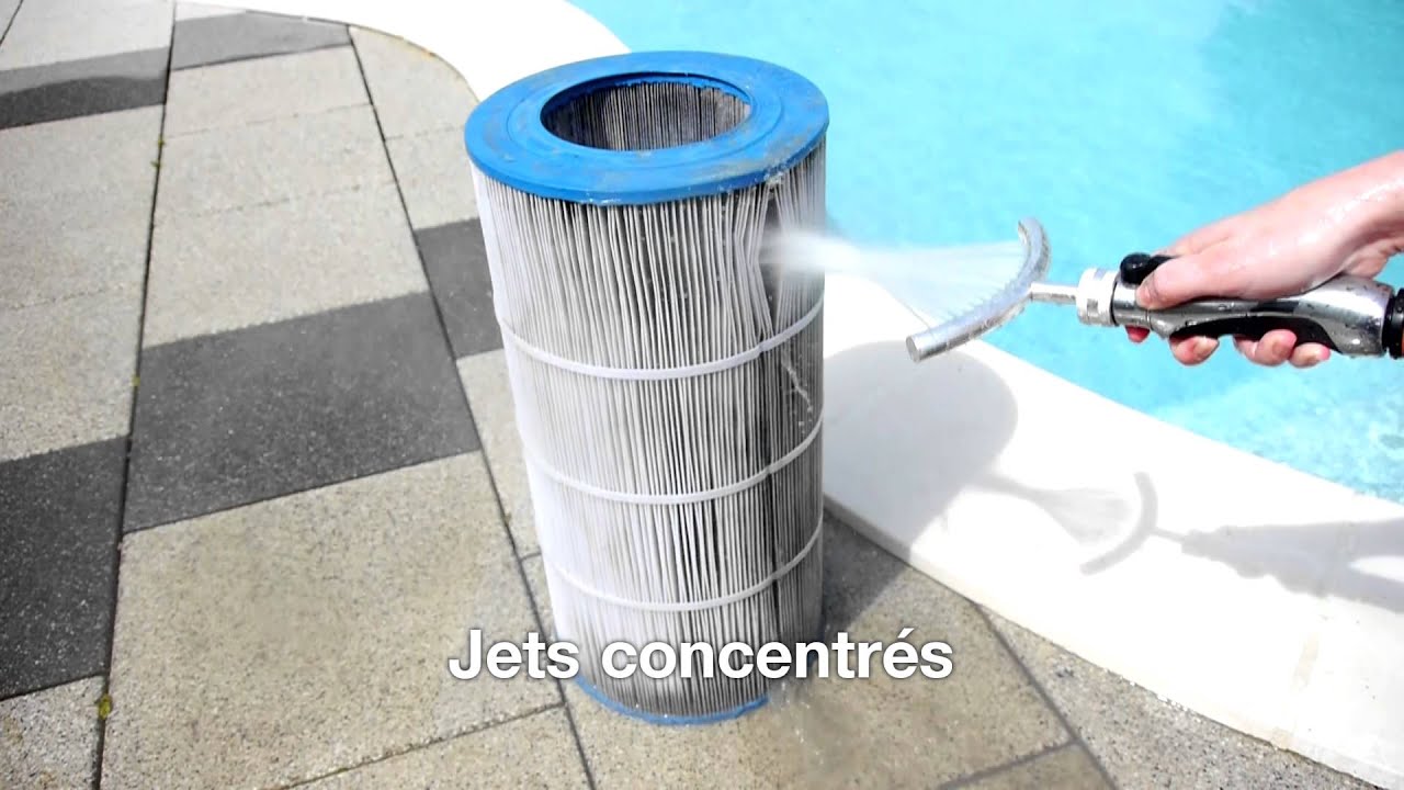 Filtre Jet Cleaner AYYQH, Outil de Nettoyage pour Piscine et Spa, Nettoyant  pour Cartouche de Filtre Élimine la Saleté