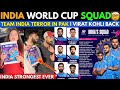 Ind strongest world cup squad pakistani public reaction