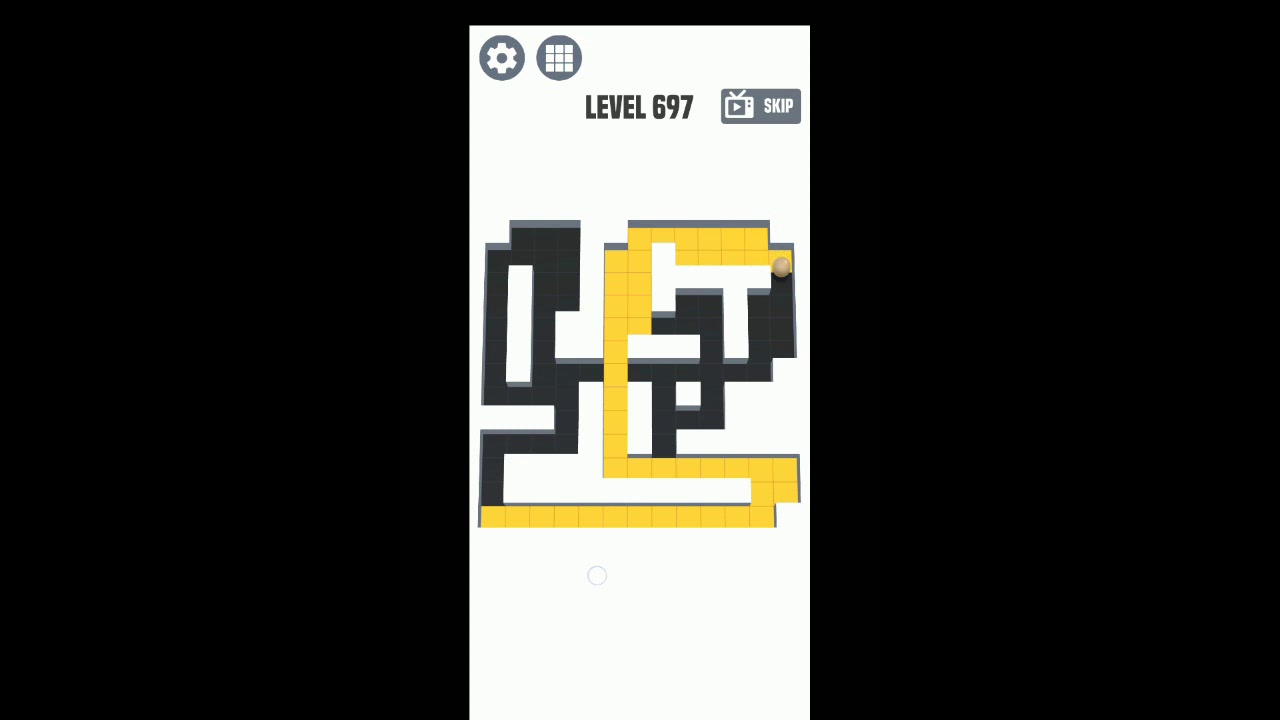 Amaze Level 697 Walkthrough