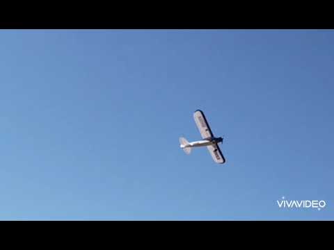 RC flying Umx Sport Cub S fun at home