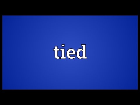 Tie Back Meaning In Urdu