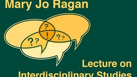 Dr. James Welch IV: Mary Jo Ragan Lecture on Interdisciplinary Studies 2014
