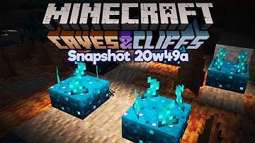 Sculk Sensors: The Future of Wireless Redstone! ▫ Minecraft 1.17 Caves & Cliffs Snapshot 20w49a