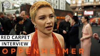 Florence Pugh - Oppenheimer Premiere Red Carpet Interview