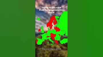 Trying to get a sub from European country. Day 4 #map #mapping #geographythroughmaps