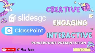 SLIDESGO + CLASSPOINT | Creative & Interactive PowerPoint Presentation