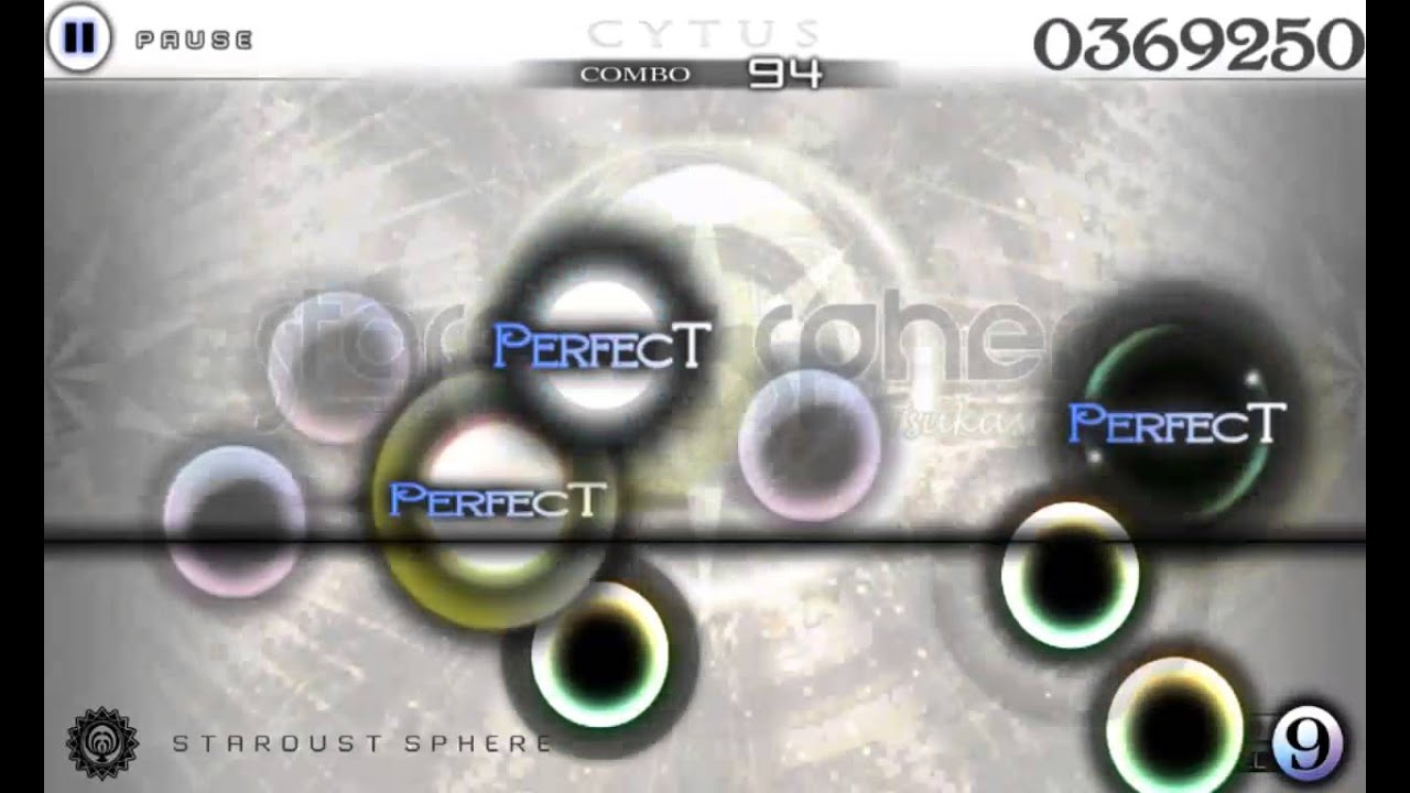 [Cytus] Cytus Gameplay - Stardust Sphere(Hard) - 862785 - YouTube