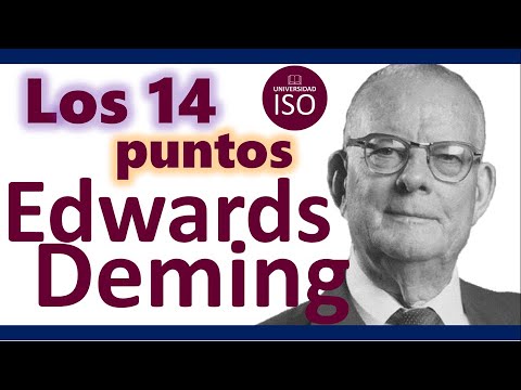 ¿Cuales son los 14 Puntos de Deming? 14 principios de Deming What are the 14 Deming Points ISO 9001
