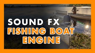 FISHING BOAT ENGINE - (Sound Effect)  🛶🛥🚤