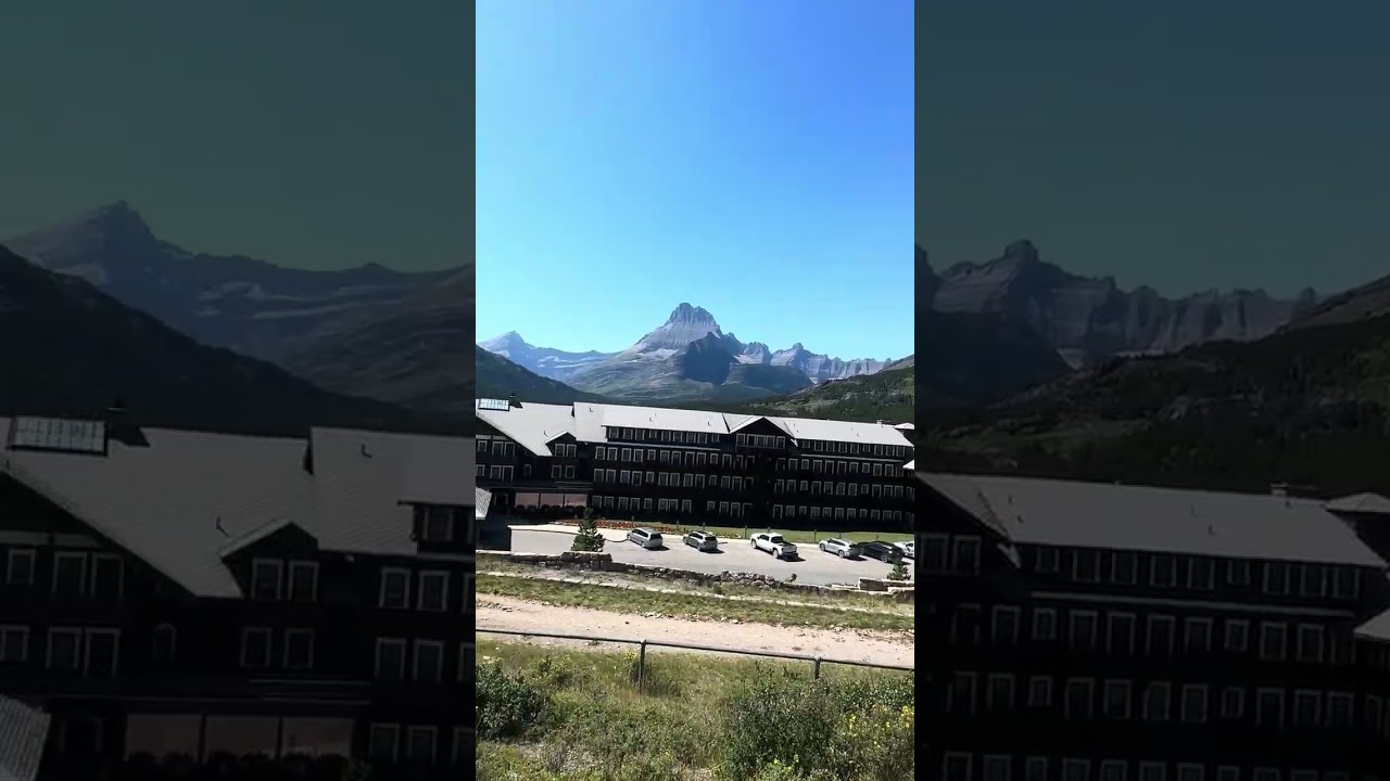 Many Glacier Hotel on Swiftcurrent Lake | Stunning Views Near Lake Josephine, Montana, USA 🇺🇸