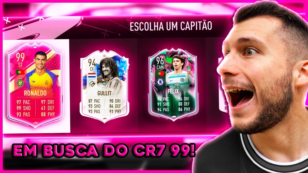 FUI EM BUSCA DO CRISTIANO RONALDO FUTTIES NO DRAFT!!! FIFA 23 - ULTIMATE TEAM