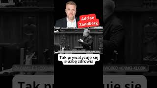 Zandberg w sejmie #polityka #tusk #sejm #dc