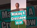Should I make it so that the crossbow can shoot fireworks? #vr #gaming #gamedevblog #gamedesign