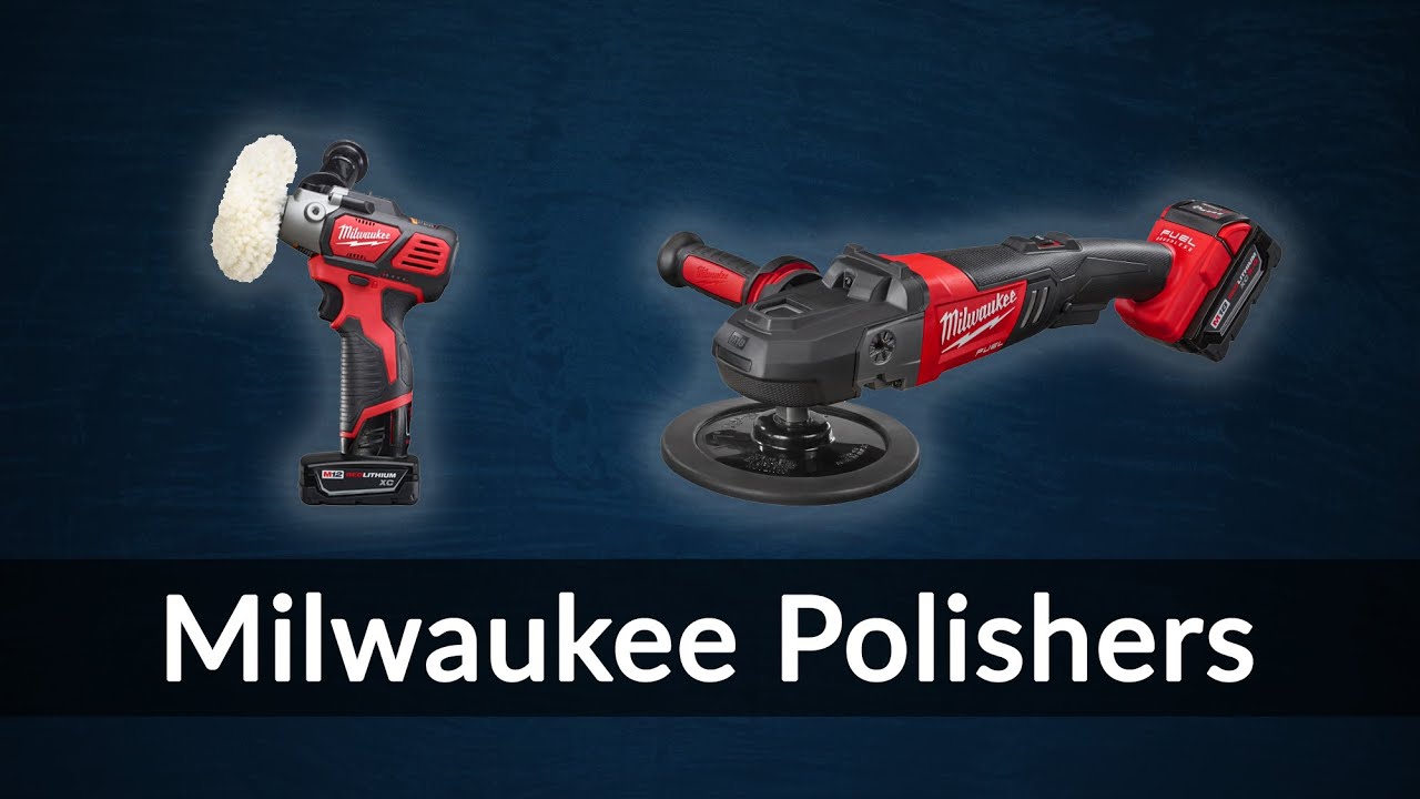 Milwaukee M12 Variable Speed Polisher//Sander Kit 2438-22X Free 6.0 Battery
