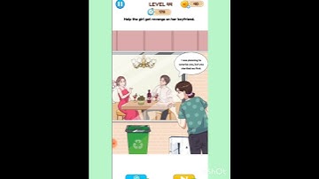 Annoying puzzle game level 44 help the girl get revenge on her boyfriend #tricky puzzle  #short
