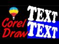 Corel Draw Tips & Tricks TEXT Effect and make this work