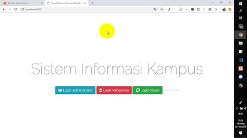Sistem Informasi Akademik Dengan Framework Laravel Dan MySQL