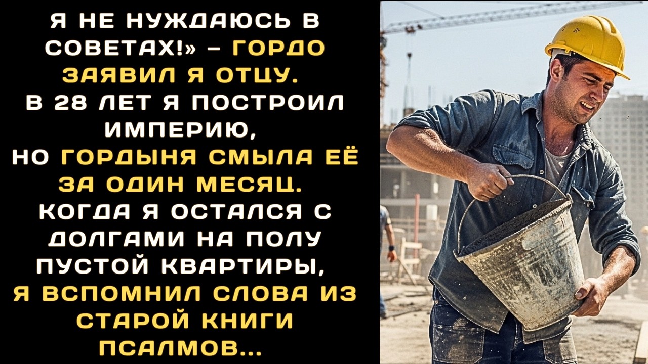 Андрей полгода скрывал правду от семьи, пока его бизнес тонул в долгах. Невероятный финал истории...