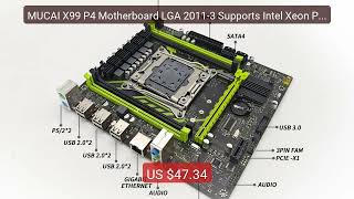 MUCAI X99 P4 Motherboard LGA 2011-3 Supports Intel Xeon Proce... — Amazing Value 2026 | Must Have!