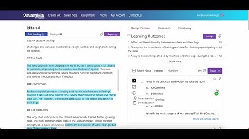 QuestionWell Walkthrough
