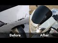 How to Scratch Paint and Black Vinyl Wrap | Any Bike | Apache RTR 180