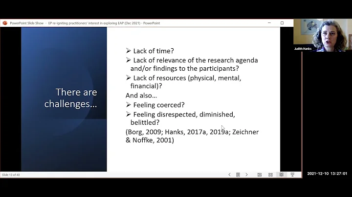 Judith Hanks - Exploratory Practice Part 2