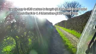 Stock Bank HE46/HE47 (14UCR01 & Barkway Byway 22) Hertfordshire - Motorbike Trail Riding in England