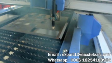 Acctek AKP1530 Plasma machine with torch height controller for metal cutting