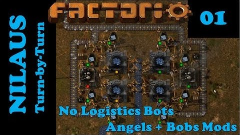Lets Play Factorio S6E01 - Crushing Ore with Angels Mods