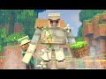 Villager & Pillager life #4 - Village Raid - Minecraft Animation
