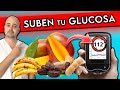 10 FRUTAS que SUBEN MUCHO la GLUCOSA 😱 (¿las conocías?)