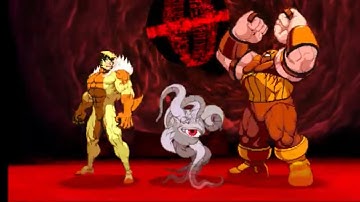 Marvel vs Capcom 2: Shuma Gorath, Sabertooth, and Juggernaut arcade playthrough