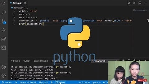 How to Code PYTHON: Use the format() Helper Function - Manipulate and Format String Data for Display