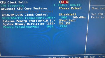 How to Overclock the Intel Core i5-2500K 3.3ghz to 4.3ghz