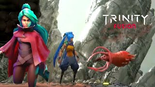Trinity Fusion - Female Protagonist Souls Like 2D Platformer - Demo - Steam Deck Gameplay