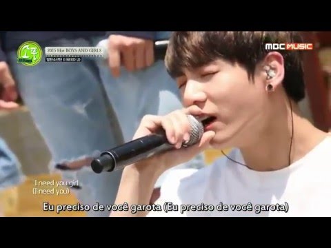 BTS - I NEED U @Picnic Live MBC [Legendado PT-BR]