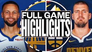 Golden State Warriors Vs Denver Nuggets Full Game Highlights Apr 10,2025 NBA Season 2024-25 screenshot 3