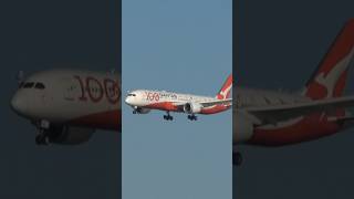 “Longreach” (VH-ZNJ) Qantas Airways B787-9 in 100th Anniversary livery as QF73 SYD-SFO