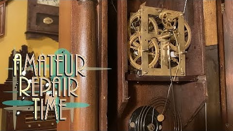 I Finally Fixed This Seth Thomas "Ogee" Weight Driven Clock!