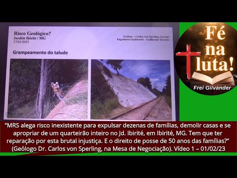 MRS alega risco inexistente p expulsar famílias, demolir casas, se apropriar Jd. Ibirité, Ibirité/MG