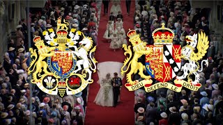 God save the Queen (1981) Royal Wedding Version with Fanfares [4k footages, HQ Audio]