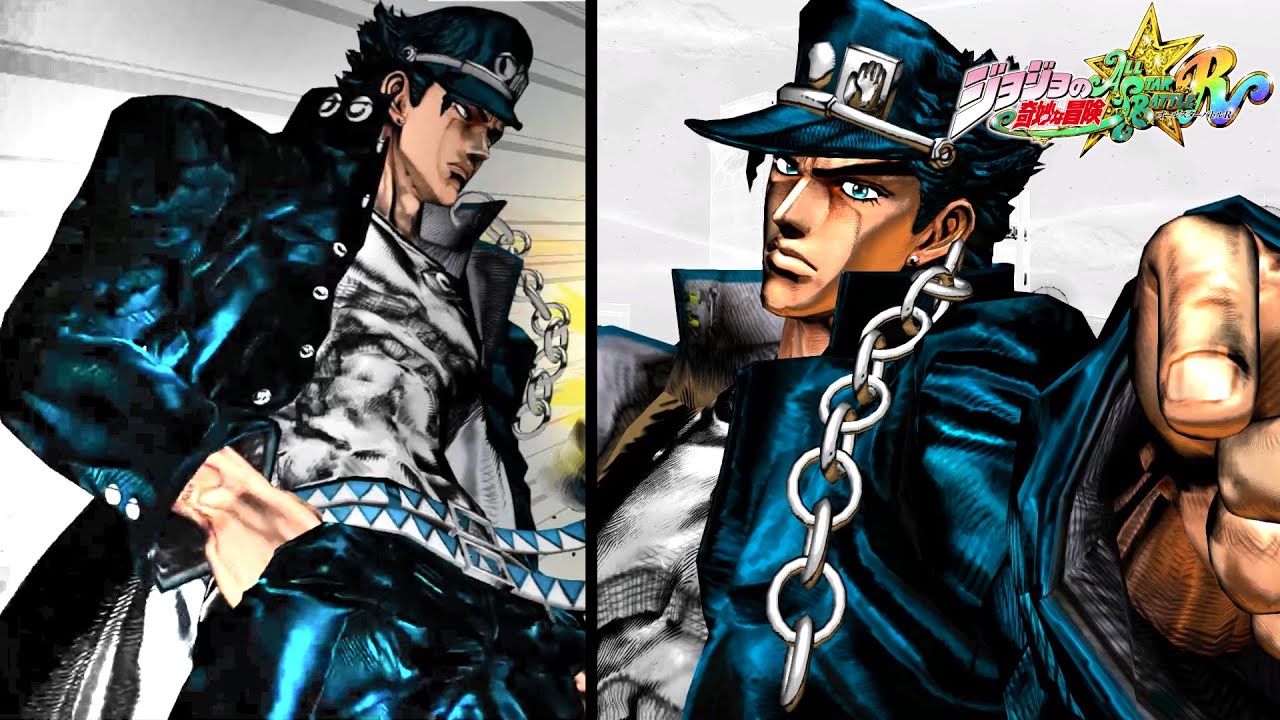 Jotaro's JoJo Beller color scheme, which will definitely not be