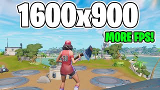 Typical Native Resolution *1600x900* (best non stretched res) Fortnite season 1