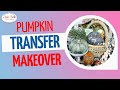 How To Make Pumpkin Transfer Decor For The Fall