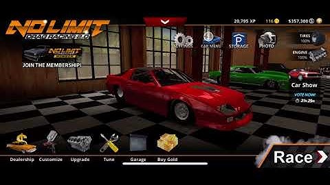 No Limit Drag Racing 2.0 5.6/low 5.7 sec Iroc tune! (Update 1.3.0)