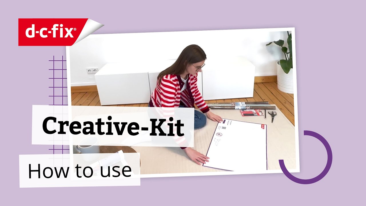 Maximal praktisch Ikea-Möbel bekleben: Das d-c-fix Kreativ-Kit ist die perfekte Lösung!