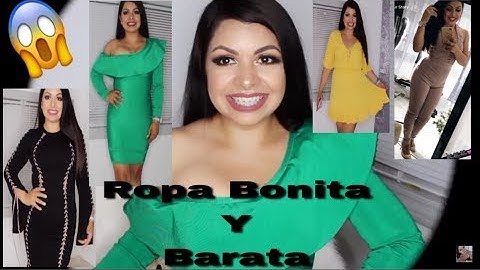 BUSQUE ROPA BONITA Y ECONOMICA EN LINEA Y ESTO ENCONTRÉ😱 /ROPA BUENA BONITA Y BARATA