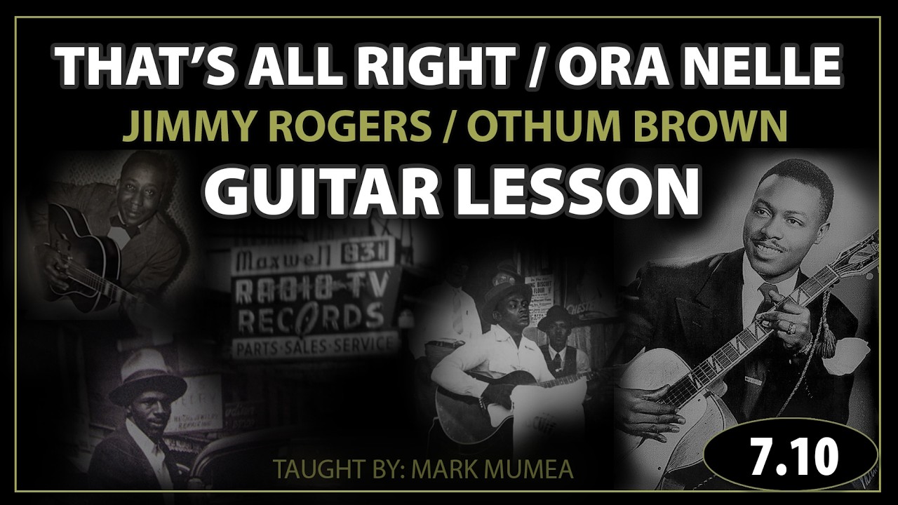 Chicago Blues Guitar – Lesson 7.10 First Part of the Solo (Jimmy Rogers Style)