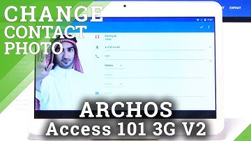 How to Add Photo to Contact in ARCHOS Access 101 3G V2 – Personalize Contact