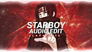 starboy (tiktok remix) - edit audio *non copyright*